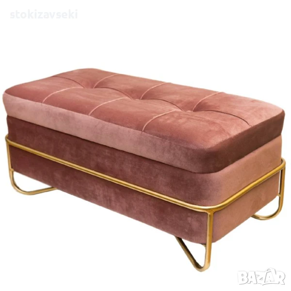 Пейка с място за съхранение, голяма, 82*42*48см, снимка 1