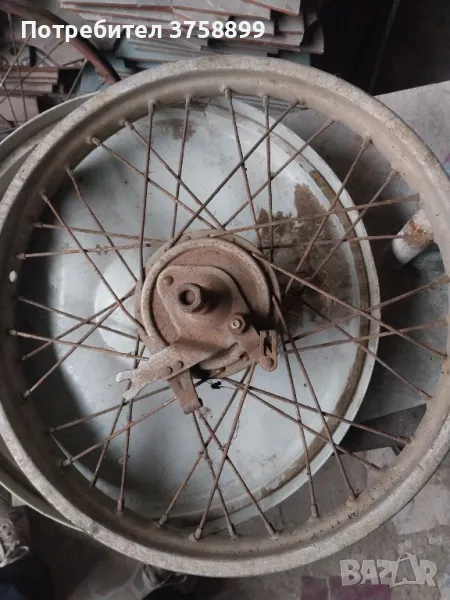 капли за симсон 19 цола железна и 16 цола алуминиева., снимка 1