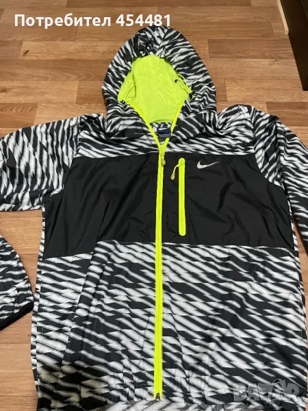 Nike mens zip fleece оригинално горнище , снимка 1