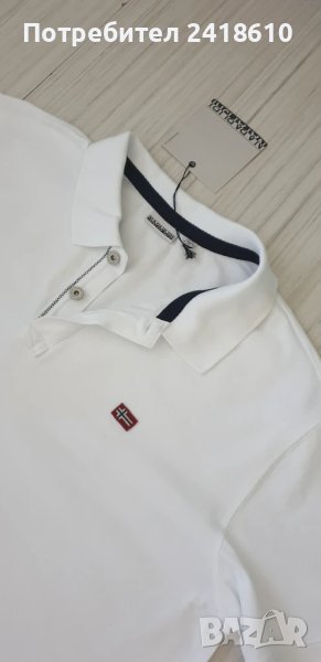 Napapijri Eruggy 2  Pique Cotton  Regular Fit Mens Size 2 - 3XL НОВО! ОРИГИНАЛ! Мъжка Тениска!, снимка 1