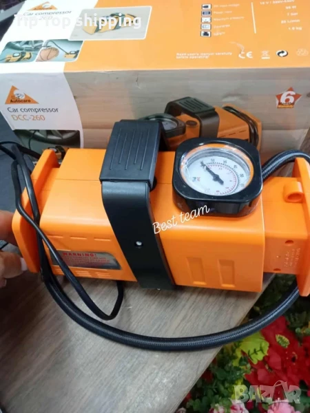 „🔥 Най-търсеният компресор това лято! ⛽ Работи на 220V и 12V – мощен и компактен!, снимка 1