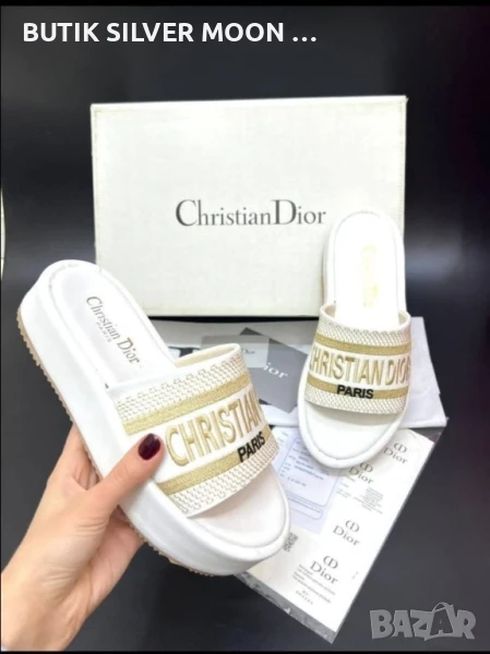 Дамски Чехли 💫Dior, снимка 1