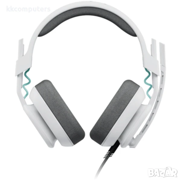 Logitech A10, 3.5 MM-N/A-EMEAi-914-A10 STAR Killer Base, White Геймърски слушалки, снимка 1