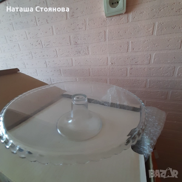 Красива чиния за торта или предястие, снимка 1