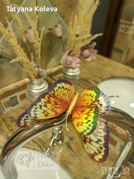 3D пеперуди светещи на тъмно или отразяващи светлината, снимка 1