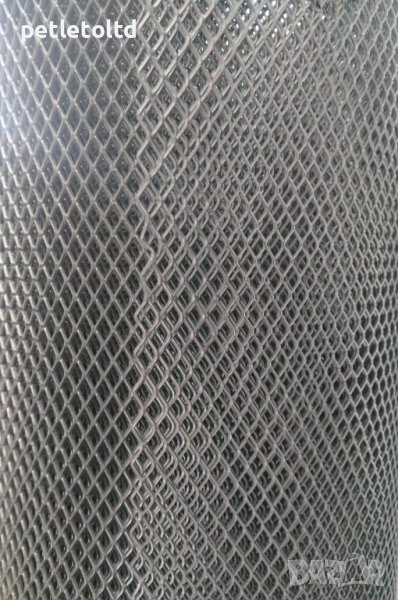 Фина метална мрежа, поцинкована, с отвор 5 мм Х 5 мм / 100 см (цената е за 1 метър), снимка 1