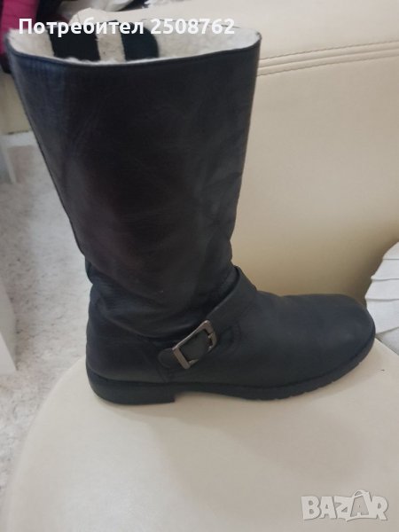Ботуши естествена кожа р.35, снимка 1