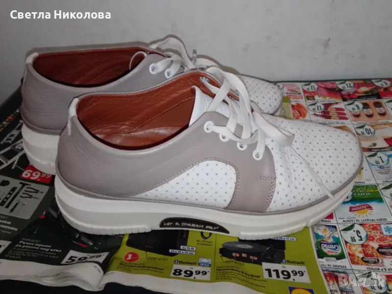 Дамски,естествена кожа, снимка 1