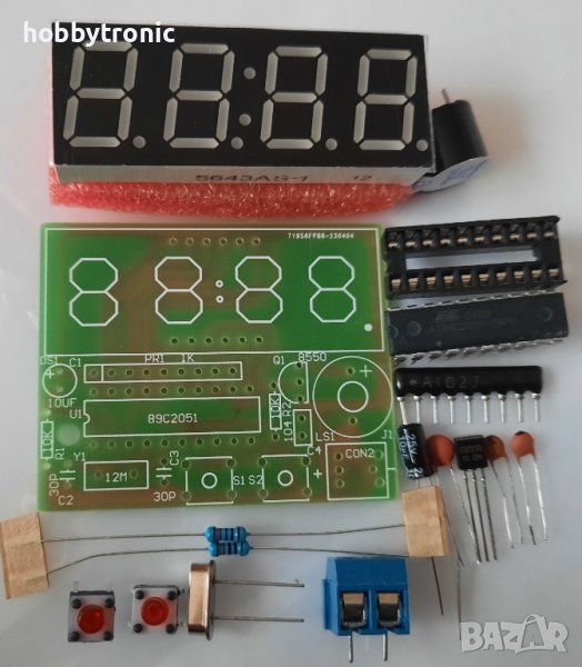 LED часовник 4/6 цифри кит за сглобяване , снимка 1