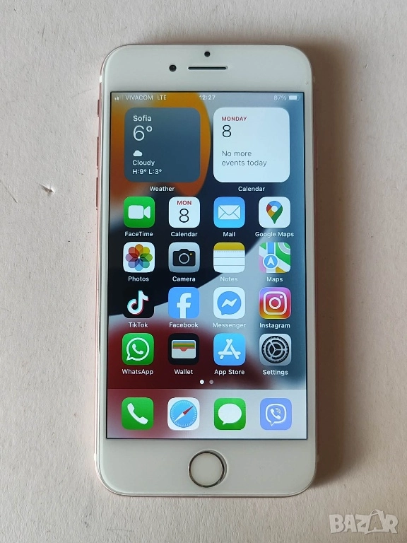 iPhone 7 Rose Gold - топ състояние, снимка 1
