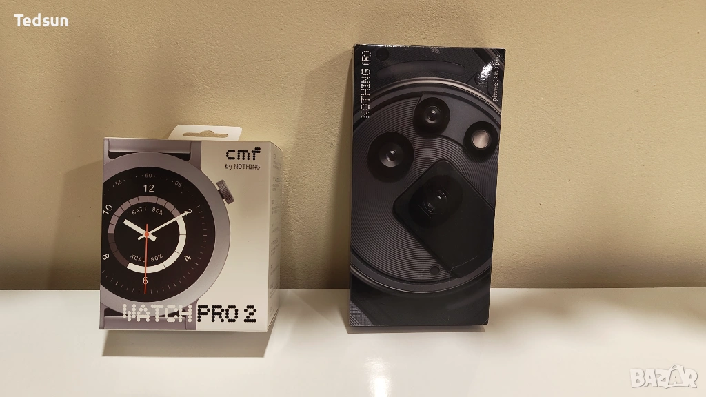 Nothing phone 3[a]PRO в комплект с Часовник, снимка 1