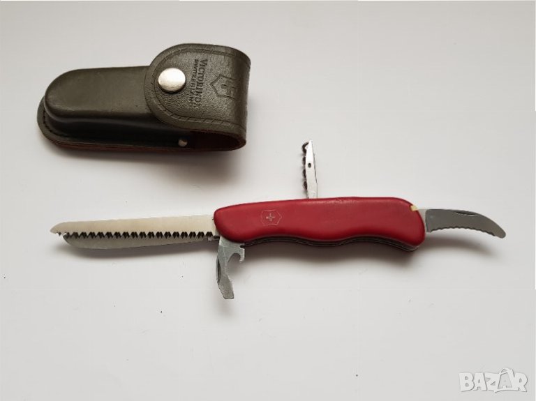 Швейцарска джобна военна ножка Victorinox с калъф, снимка 1