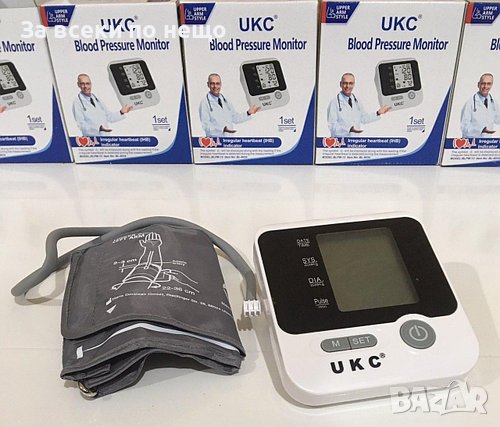 Апарат за измерване на кръвно налягане UKC BLOOD PRESSURE MONITOR, снимка 1
