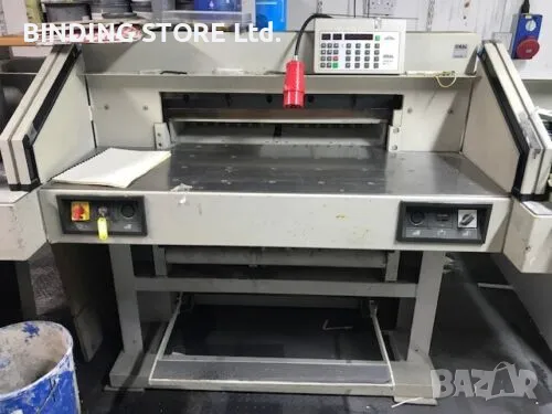 ПРОМОЦИЯ! Kниговезки нож / гилотина за хартия /  IDEAL 7228-95-EC3 с програматор, снимка 1