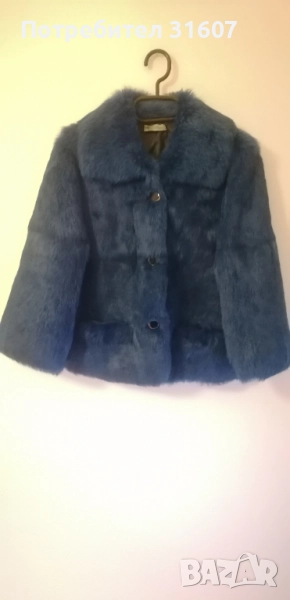 Палто с косъм - GUARAPO, снимка 1