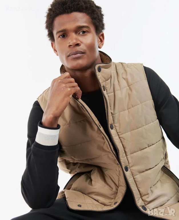 Barbour Mens Farnham Quilted Gilet - страхотен мъжки елек КАТО НОВ С, снимка 1