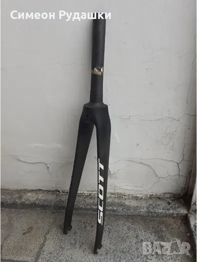 Карбонова вилка Scott 20 Шосеен велосипед, снимка 1