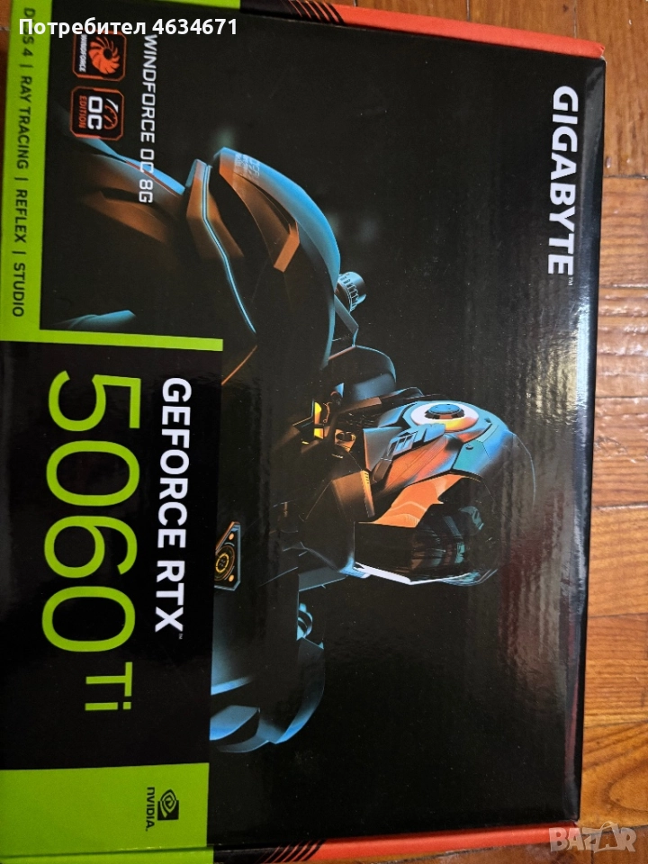 Geforce rtx 5060 ti 8gb Gigabyte, снимка 1