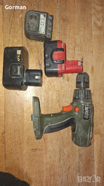 Домашен майстор: Лот: Винтоверт, батерии и др., снимка 1