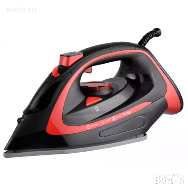 Парна ютия с керамична плоча ZEPHYR ZP 1050 BQC, 3000W, Самопочистване, Вертикално гладене, снимка 1