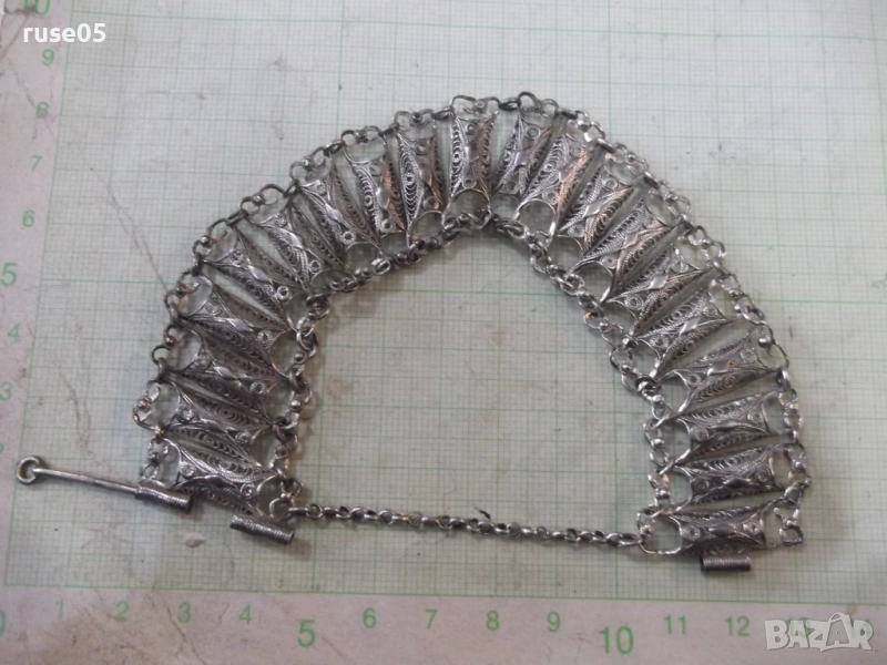 Верижка сребърна филигранна, снимка 1