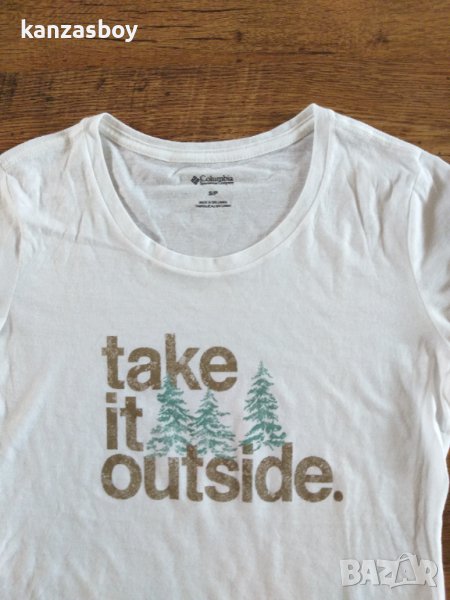 columbia - страхотна туризъм тениска КАТО НОВА , снимка 1