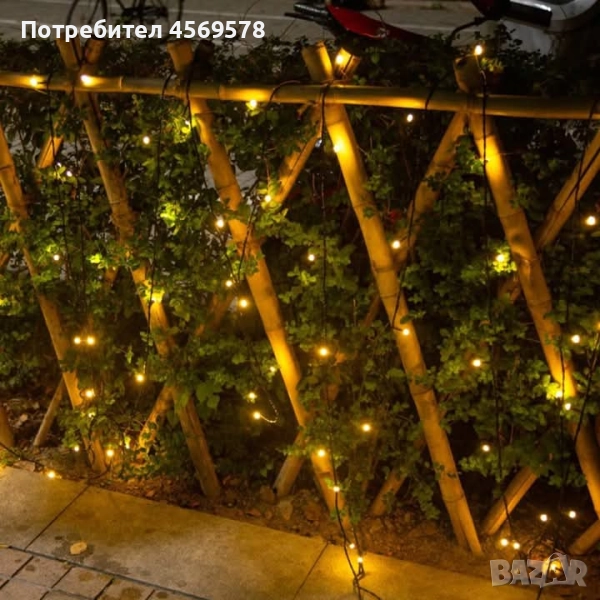 📌 Последни бройки ❗❗❗  Цена: 34.99лв. Водоустойчиви Коледни Led лампички Звездно небе - 50 метра, снимка 1