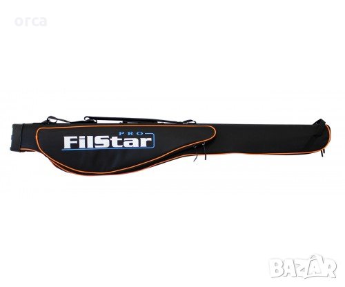 Единичен калъф за въдица с макара - твърд FILSTAR KK 9-22, снимка 1