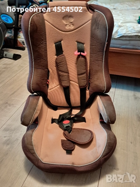 Столче за кола Bertoni Lorelli Explorer 9-36 кг Brown & Beige, снимка 1