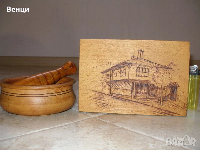 Дървени Пано Хаван, снимка 1