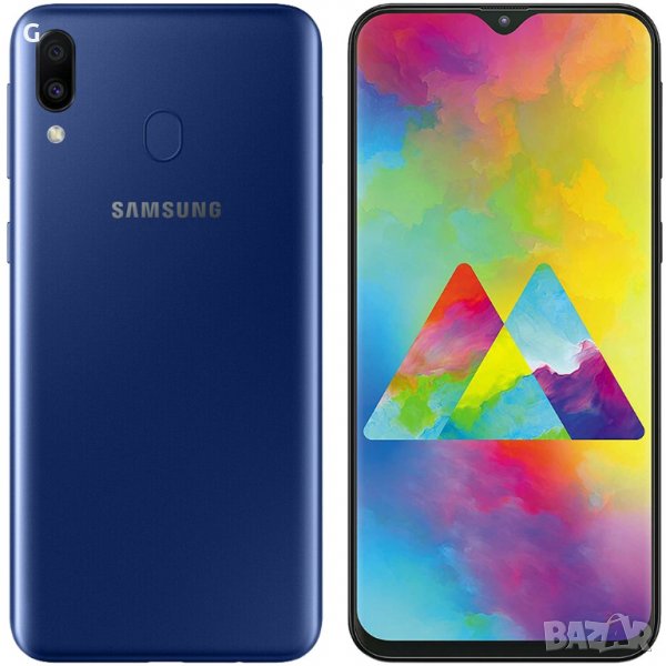 GSM, Samsung Galaxy M20, много добра батерия-5000mAh, 4/64GB, 2 SIM, снимка 1