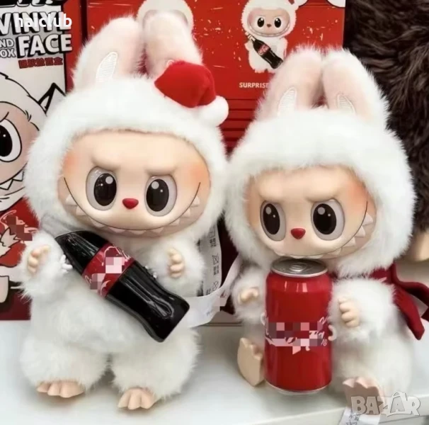Labubu Coca Cola плюшена играчка/Лабубу Кока Кола, снимка 1