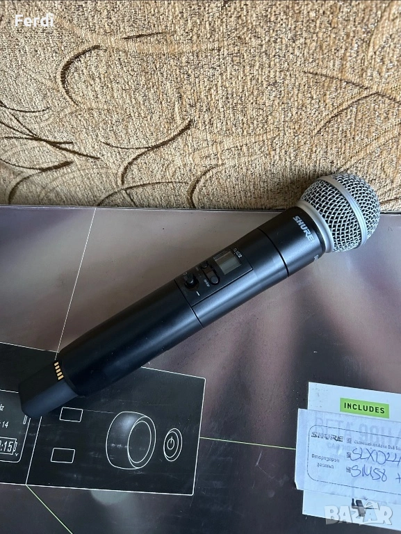 Shure SLXD24  SM58, снимка 1