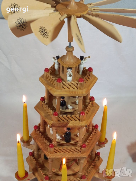 Китайска дървена въртележка, снимка 1