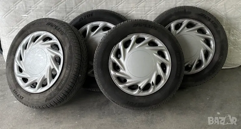 4 броя Зимни гуми APlus A701 с джанти 175/65 R14 82T M+S, снимка 1