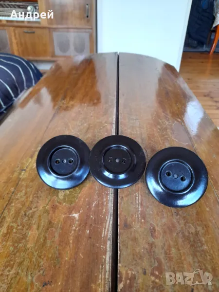 Стар електрически контакт,контакти #24, снимка 1