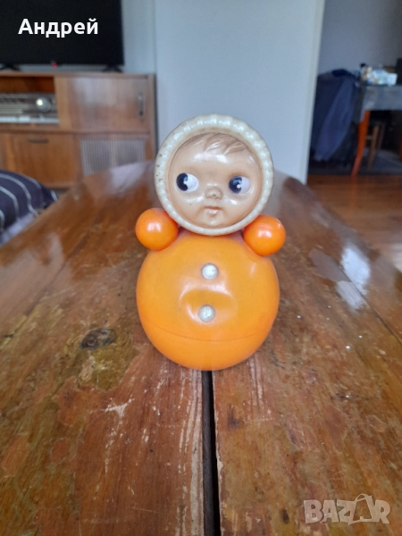 Стара кукла Неваляшка #7, снимка 1