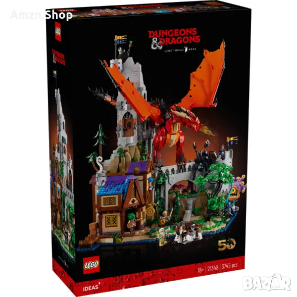 LEGO 21348 Ideas - Dungeons & Dragons: Сагата за червения дракон ( 21348 ), снимка 1