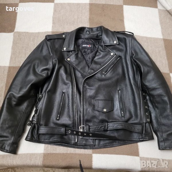 ново Кожено мото яке 3xl, снимка 1