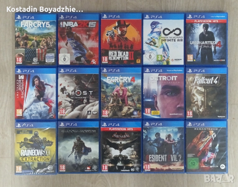 Игри за PS4, снимка 1