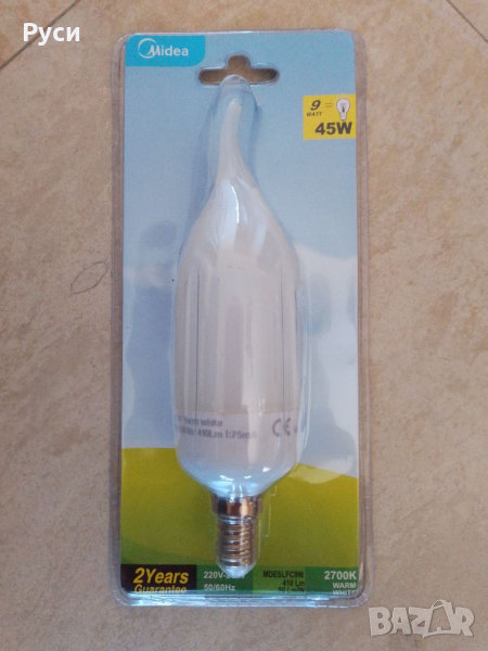 Крушки за Е14, малка фасунга, снимка 1