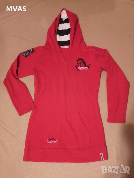 Нов червен суичър за момиче 140-146 см, снимка 1