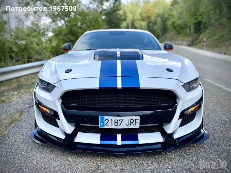 Тунинг преден капак GT500 версия за Форд Мустанг 2015- 2016 2017, снимка 1
