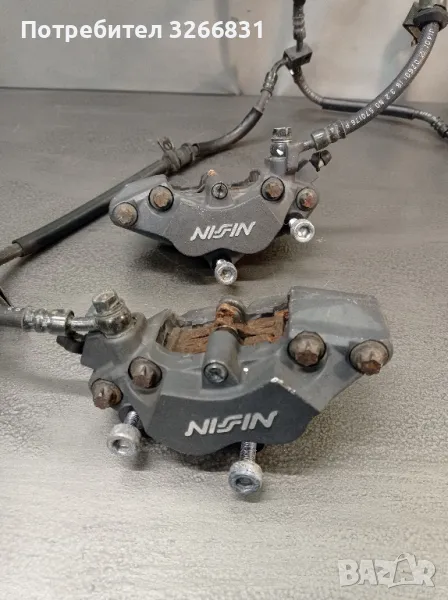 Хонда HONDA VTR 1000 спирачни апарати NISSIN , снимка 1