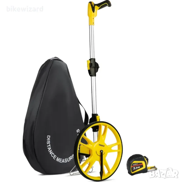 AIRAJ Сгъваемо измервателно колело за разстояние 99999,9 метра НОВО, снимка 1