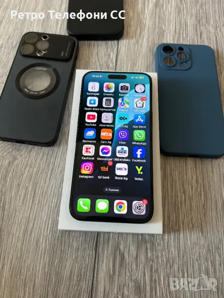 Iphone 15 Pro Max  Айфон Blue Titanium, снимка 1