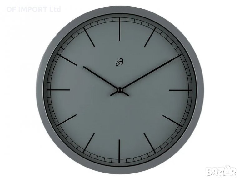 НОВО Монохромен Стенен Часовник AURIOL, снимка 1