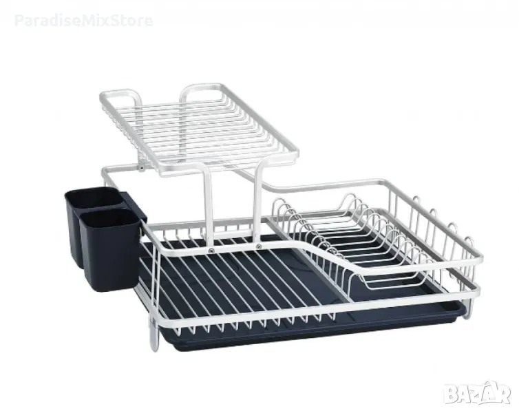 Сушилник за съдове 2 нива Luigi Ferrero в два цвята, снимка 1