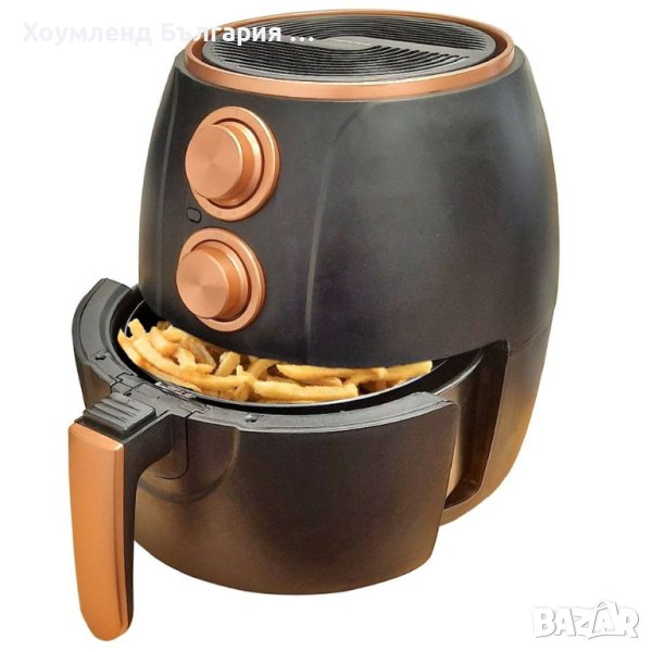 Фритюрник с горещ въздух 3,7Л 1400W за готвене без мазнина, снимка 1