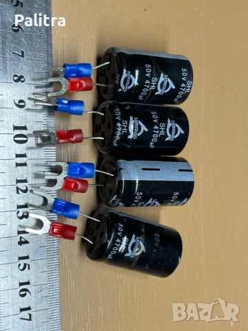 Електролитни кондензатори, снимка 3 - Друга електроника - 19932121